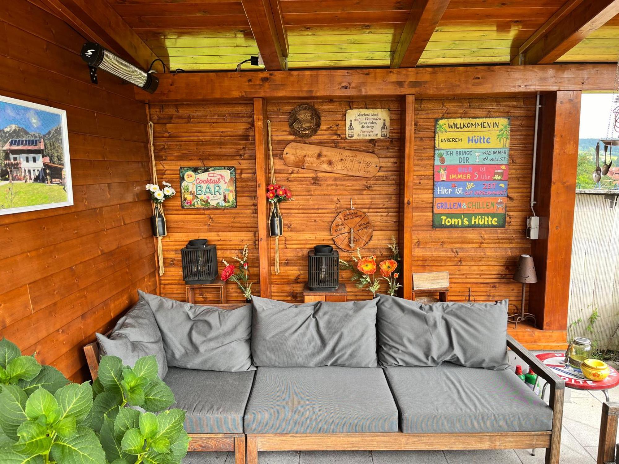Ferienwohnung Tom's Hütte Presseggersee Exterior foto